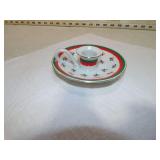 LEFTON HAND PAINTED CANDLE HOLDER