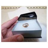 MARKED 14KP RING 4G