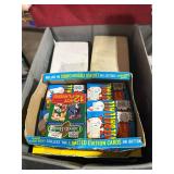 **CLOTH TOTE FULL OF BOXES OF CARDS