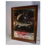 **1ST EDITION MILLER BEER MUSKY MIRROR