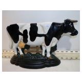 CAST IRON COW DOORSTOP