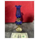 *COBALT BLUE OIL LAMP