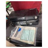 **HITACHI STERO TUNER AMP & CASSETTE HAS MANUAL