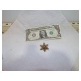 VINT STERLING BROOCH 3G