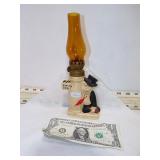 VINT BURBON ST OIL LAMP