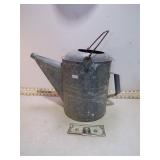 **VINT METAL WATERING CAN PLANTER
