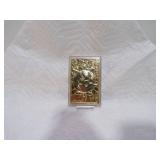 GOLD PLATED POKEMON JIGGLYPUFF CARD