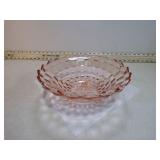 **PINK DEPRESSION CUBIST BOWL