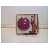 *VINT PERFUME & POWDER SET IN ORIG BOX