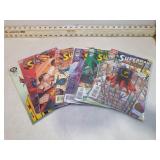 7 SUPERMAN COMICS