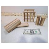 WOODEN CONDIMENTS SET