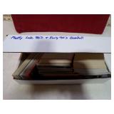 BASEBALL CARDS