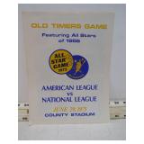 1975 OLD TIMERS GAME PROGRAM