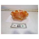 *CARNIVAL GLASS BOWL