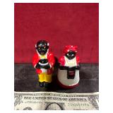BLACK AMERICANA SALT & PEPPER SHAKERS