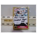 1987 TOPPS YANKEES TEAM SET