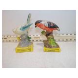 2 BIRD STATUES 1 IS AS IS