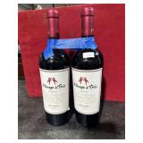 2 BOTTLES OF MENAGE-A-TROIS RED WINE 21+ TO BUY