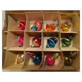 **MINI ORNAMENTS IN ORIG BOX SOME GLOW