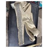 VINT RHINESTONE & SATIN SASH