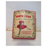 VINT NORTH STAR CHRISTMAS TREE STAND IN ORIG BOX