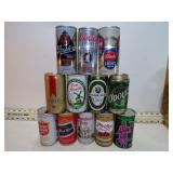**24 VINT COLLECTABLE BEER CANS