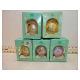 **5 PRECIOUS MOMENTS ORNAMENTS