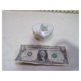 HOLLY HOBBIE HEART SHAPED TRINKET DISH