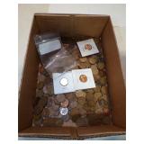 4 POUNDS OF PENNIES INDIAN WHEAT ERROR & MORE