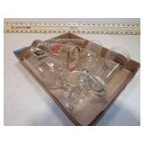 **5 VINT BEER GLASSES
