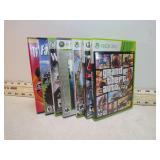 5 XBOX 360 GAMES & MORE