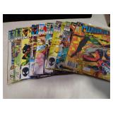 9 VINT COMIC BOOKS MARVEL & DC
