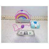 2 POLLY POCKETS PLAY SETS W/DOLLS