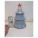 **CHRISTMAS TREE COOKIE JAR