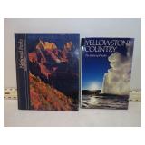 2 HARD COVER NATIONAL PARKS BOOKS