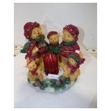 HOME INTERIORS BEAR CANDLE HOLDER
