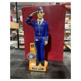 *EZRA BROOKS DECANTER