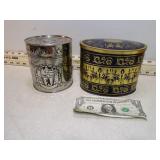 2 VINT TINS 1 FROM WEST GERMANY