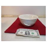 VINT GOOSE STONEWARE BOWL NOT PERFECT