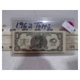 1962 TOPPS BASEBALL BUCKS