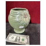 NELSON MCCOY ART POTTERY LEAF & BERRY VASE