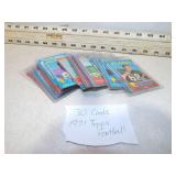 30 - 1971 TOPPS FOOTBALL CARDS