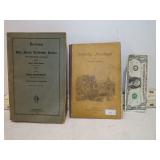 2 NORWEGIAN BOOKS FROM 1800'S