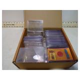 PLASTIC SPORTS CARD PROTECTOR CASES