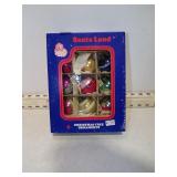 **MINI VINT ORNAMENTS IN ORIG BOX SOME GLOW