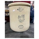 **5 GAL WESTERN STONEWARE CROCK