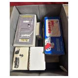 **CLOTH TOTE FULL OF BOXES OF CARDS