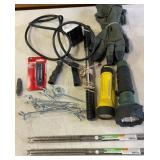 Socket rails, peg hooks, nail sets, etc.
