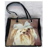 Rachel Hale dog purse