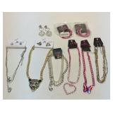New necklace and earring sets